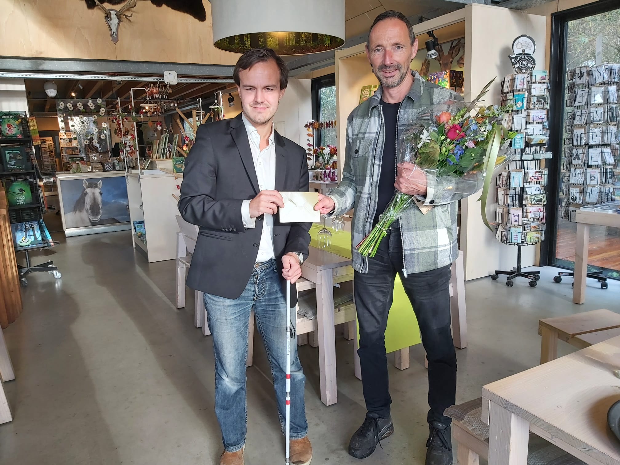 Genomineerde 2 Jan van Dijk Bezoek Batavialand Week van de Toegankelijkheid 2023