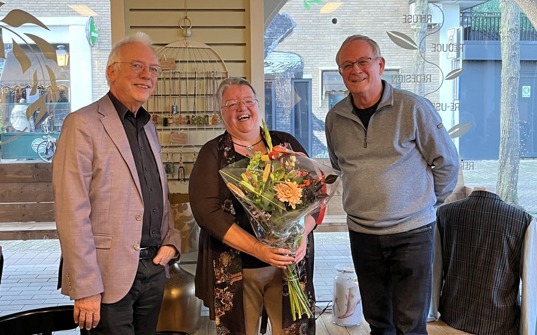 Afscheid voorzitter Margriet van Oosten