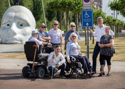 Lelybaan toegankelijker gemaakt voor mensen met een rolstoel of scootmobiel