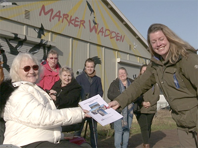 Overhandiging Rapport toegankelijkheid Markerwadden aan Natuurmonumenten