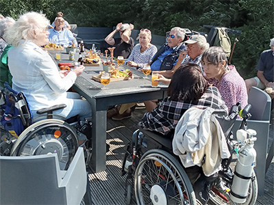 Scootmobiel en rolstoeltocht in Natuurpark Lelystad